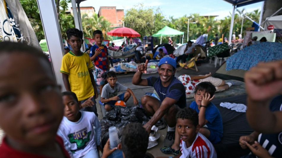 Football brings joy to Venezuelan kids displaced by quakes