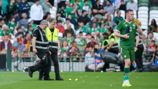 Anti-Israel tennis ball protest disrupts Ireland-Qatar football tie