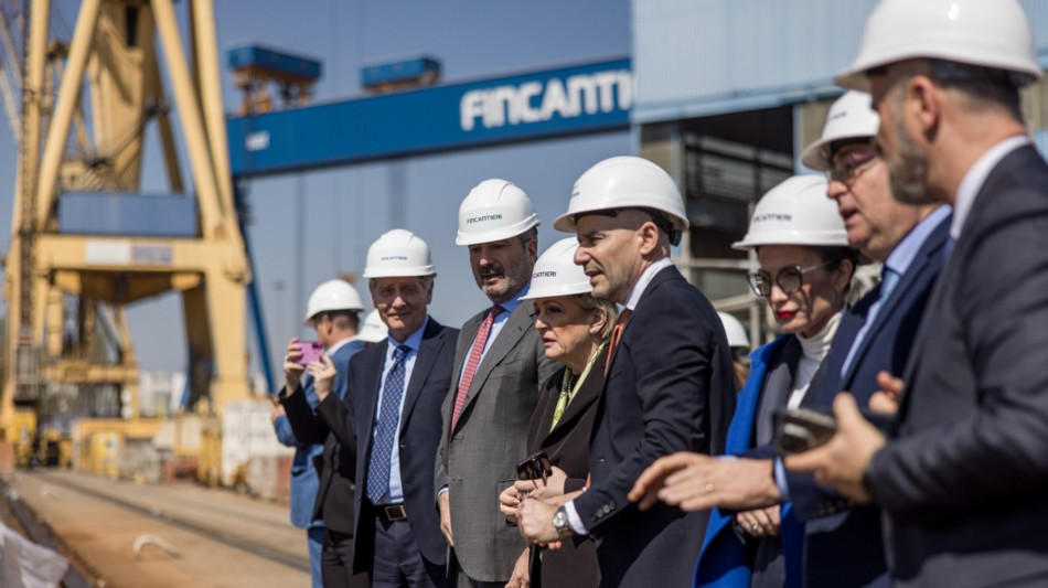 Futuro navalmeccanica, porte aperte in Fincantieri a Marghera