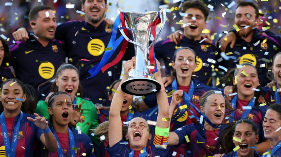 Ligue des des champions: imp&eacute;rial, le Bar&ccedil;a terrasse l'OL 4-0 et remporte son quatri&egrave;me titre