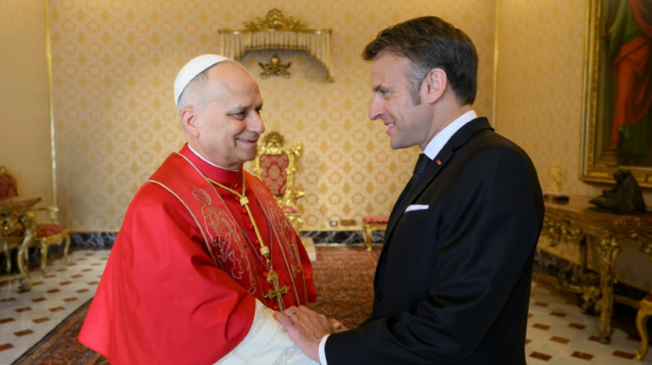 Macron und Leo XIV. rufen zu Frieden in der Welt auf