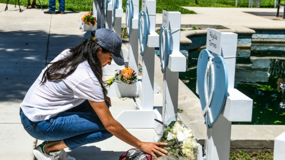 Meghan Markle &agrave; Uvalde pour saluer la m&eacute;moire des victimes de la tuerie au Texas