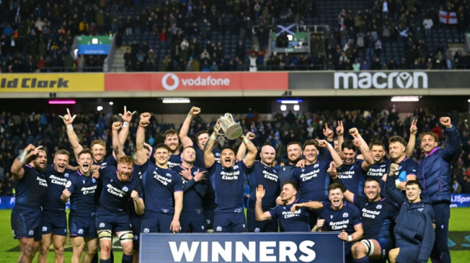Six nations: l'Ecosse dompte l'Angleterre, d&eacute;j&agrave; un genou &agrave; terre