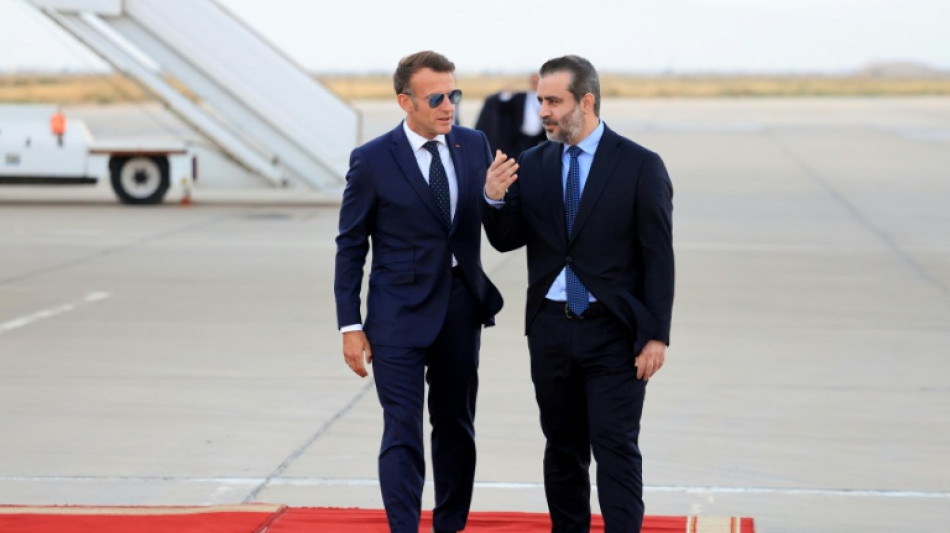 Macron en Syrie, premi&egrave;re visite d'un chef d'Etat occidental depuis la chute d'Assad