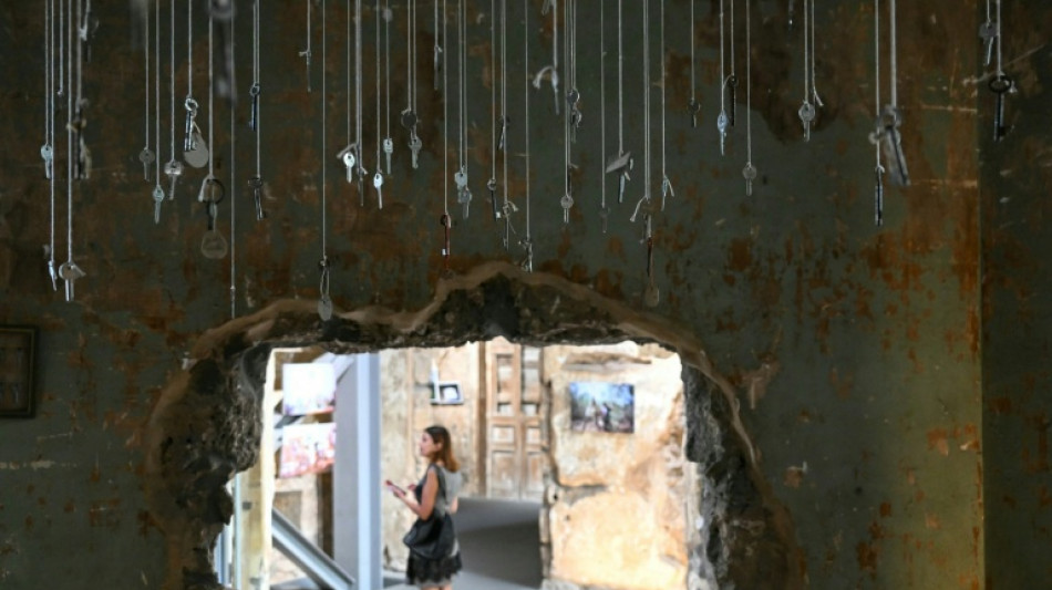 In a Lebanon museum, 'keys without homes' evoke destruction in south