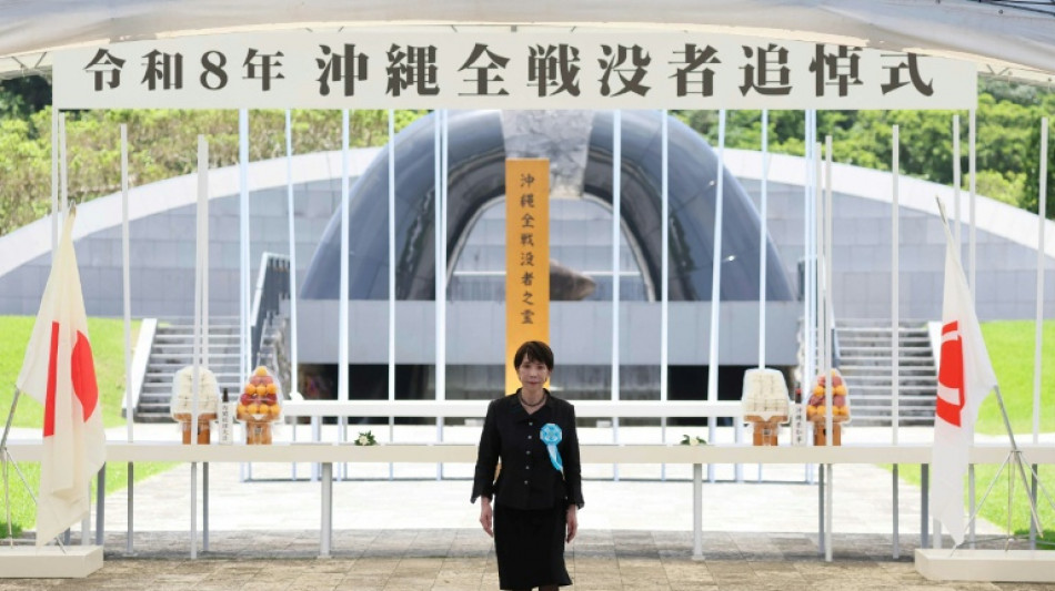 Japan PM heckled at WWII memorial