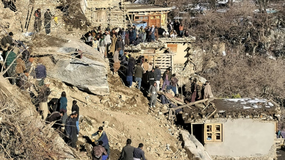 Afghanistan: les secours atteignent le site d'un &eacute;boulement meurtrier