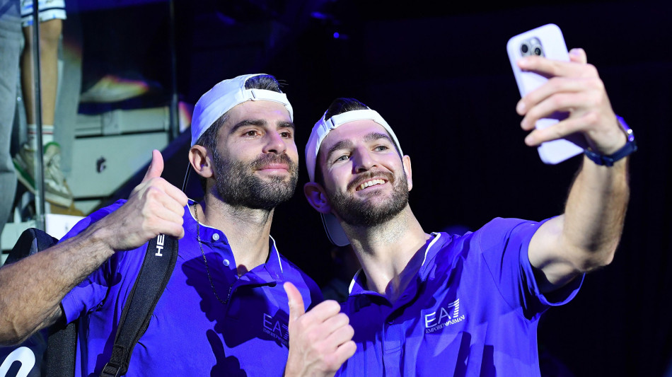 Finals: Bolelli/Vavassori 'match giocato in nostra top 5'