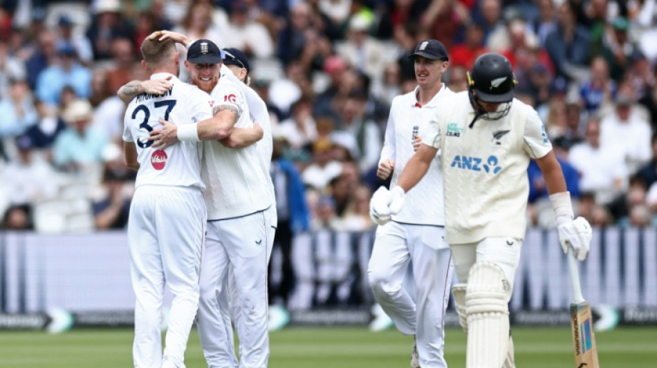 Atkinson strikes as England thrash New Zealand in first Test 