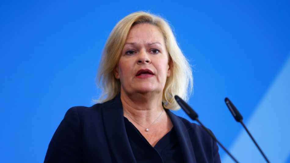Faeser fordert von Islam-Verb&auml;nden klarere Positionierung gegen Antisemitismus