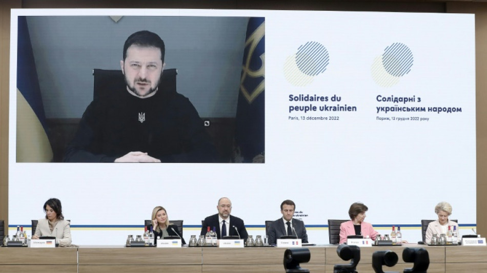 Hilfszusagen in H&ouml;he von gut einer Milliarde Euro bei Pariser Ukraine-Konferenz 