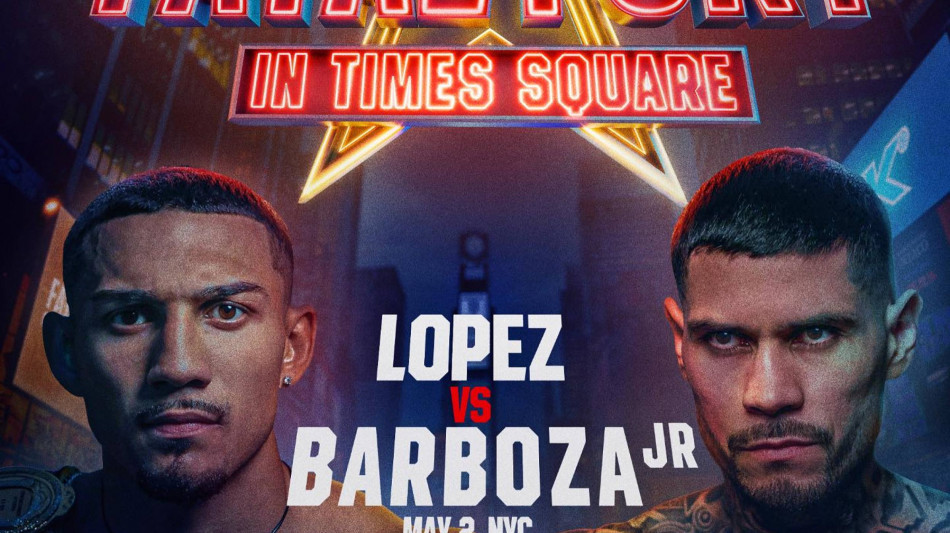 Pugilato: un Mondiale in piazza a Times Square, promoter &egrave; Riad