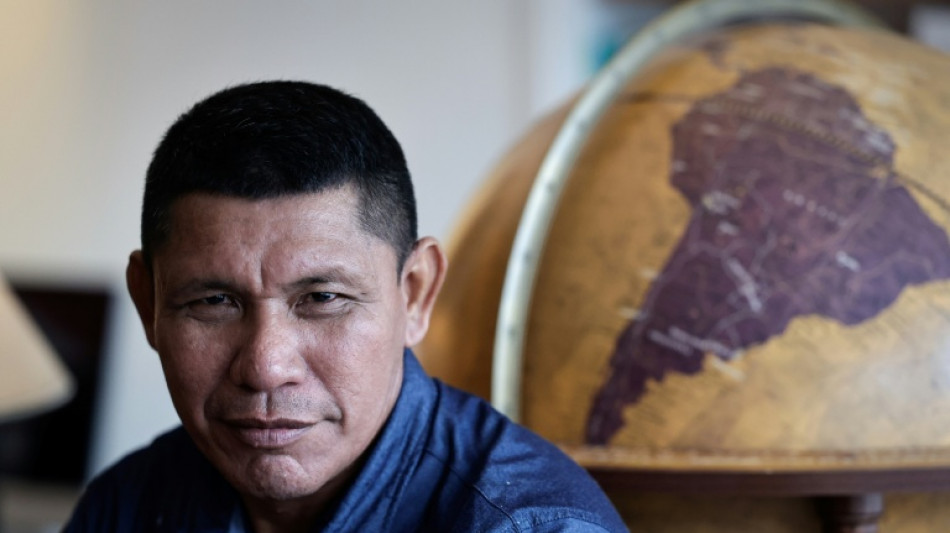 Atxu Marima, indien d&eacute;racin&eacute; porte-parole des peuples d'Amazonie