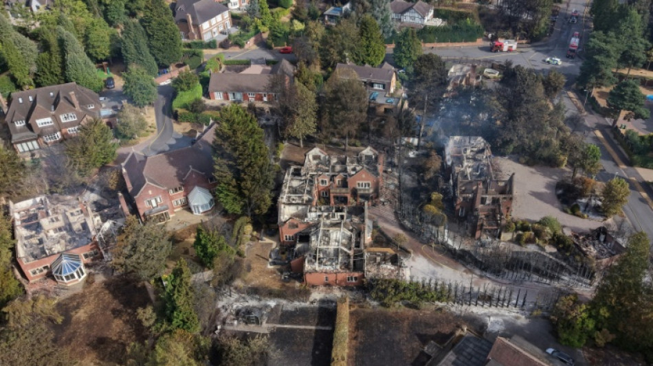 Royaume-Uni: face &agrave; des incendies in&eacute;dits, le Premier ministre appelle &agrave; "faire face" au changement climatique