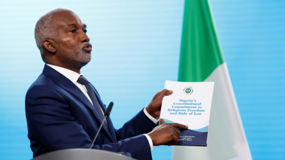 Le Nigeria r&eacute;pond &agrave; Trump qu'il ne tol&egrave;re aucune pers&eacute;cution religieuse
