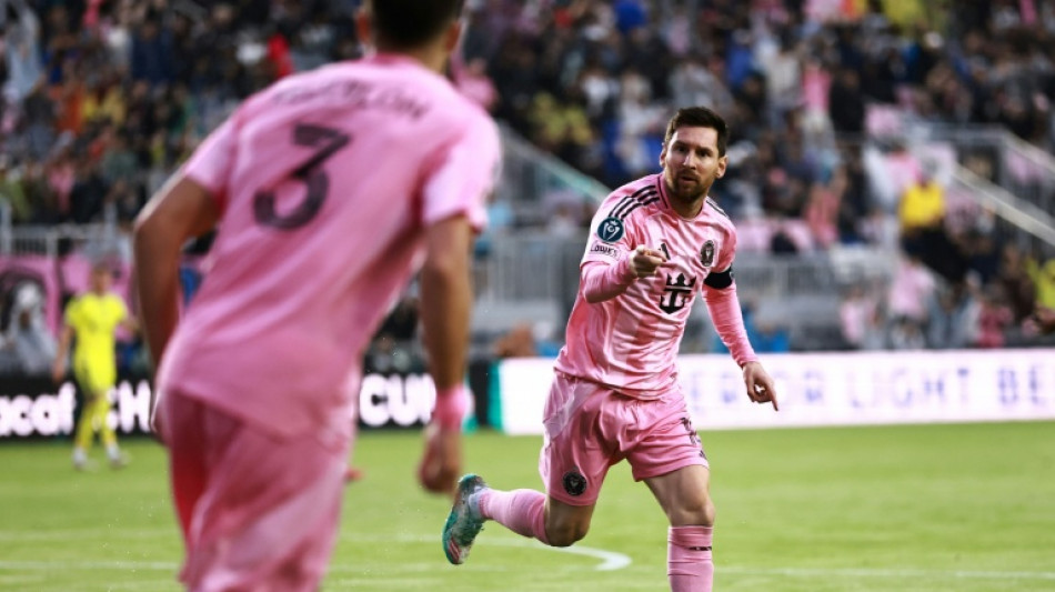 Messi anota su gol n&uacute;mero 900 en una dura eliminaci&oacute;n de Miami en Concachampions