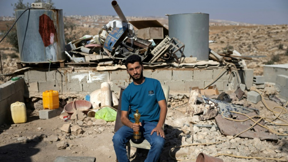 Palestino ganador del &Oacute;scar filma la "impunidad" israel&iacute; en Cisjordania