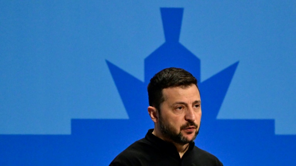 A Berlin, Zelensky met en garde contre la rh&eacute;torique prorusse en Europe
