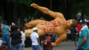 Protesting teachers in Mexico topple player statues days before World Cup