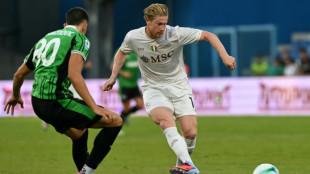 De Bruyne strikes in Napoli's strong start to Scudetto defence at Sassuolo