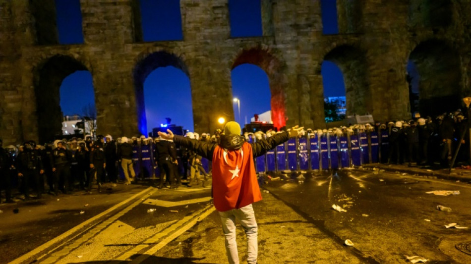 Turkey braces for fourth night of protests as police quiz mayor