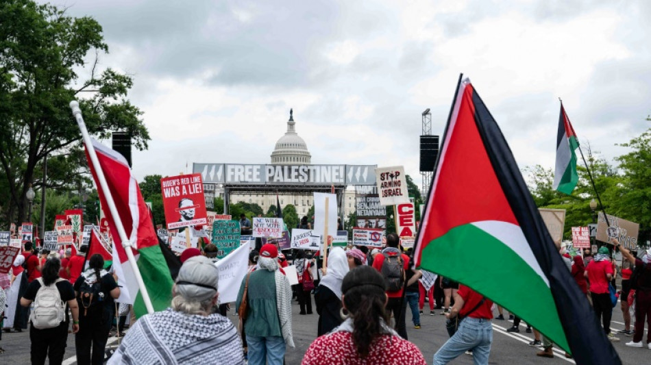 Des milliers de manifestants anti-Netanyahu &agrave; Washington, des arrestations