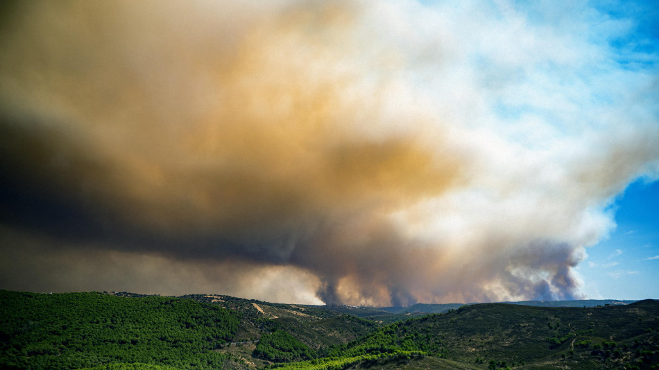 Evacuate oltre 400 persone a Huelva in Spagna per un incendio boschivo
