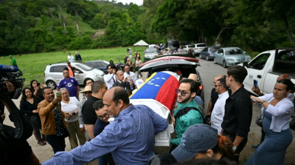 Protesto na Venezuela contra morte de presos pol&iacute;ticos sob cust&oacute;dia do Estado