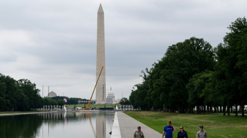 El estanque reflectante de Washington ser&aacute; vaciado para reparaciones, anuncia Trump
