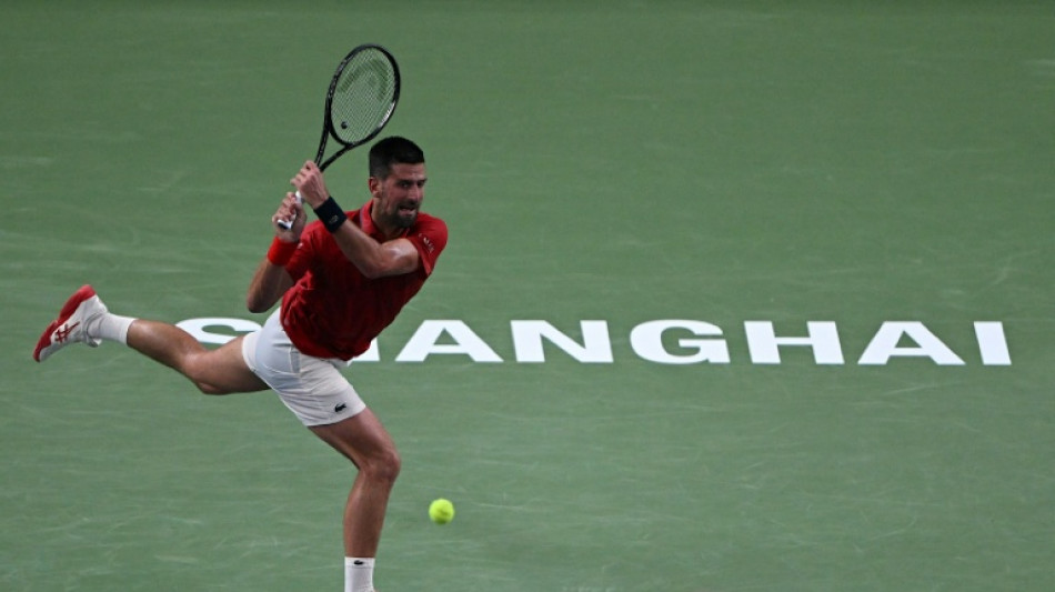 Masters 1000 de Shanghai: Djokovic r&eacute;ussit son retour apr&egrave;s l'US Open