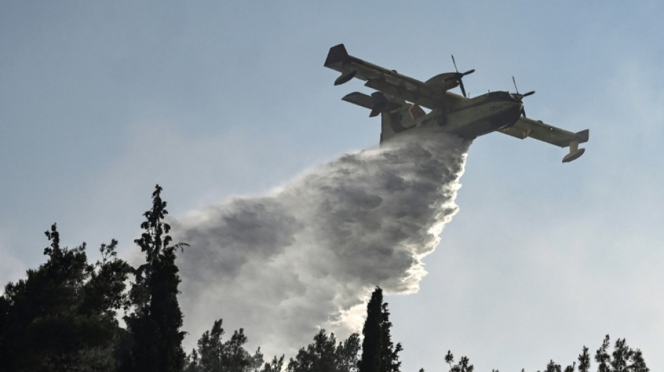 Un muerto y una mujer herida en un incendio forestal en Grecia