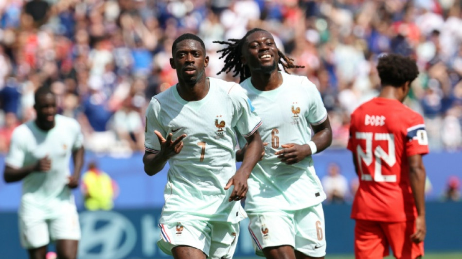 Dembele hits hat-trick as France thrash second-string Norway at World Cup