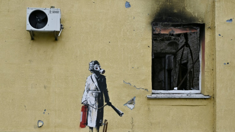 La polic&iacute;a ucraniana frustra el intento de robo de una obra atribuida a Banksy