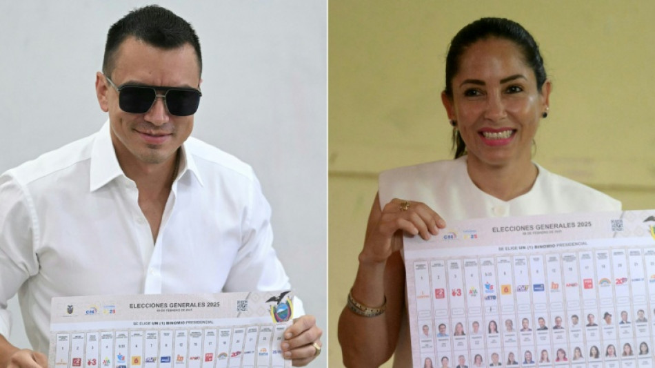 Noboa e Gonz&aacute;lez disputar&atilde;o segundo turno no Equador