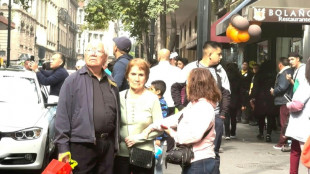 Terremoto no centro do M&eacute;xico sacode a capital (jornalistas da AFP)