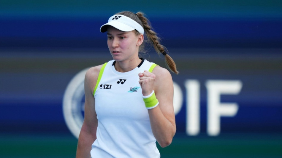 Rybakina outlasts Pegula to reach Miami Open semis