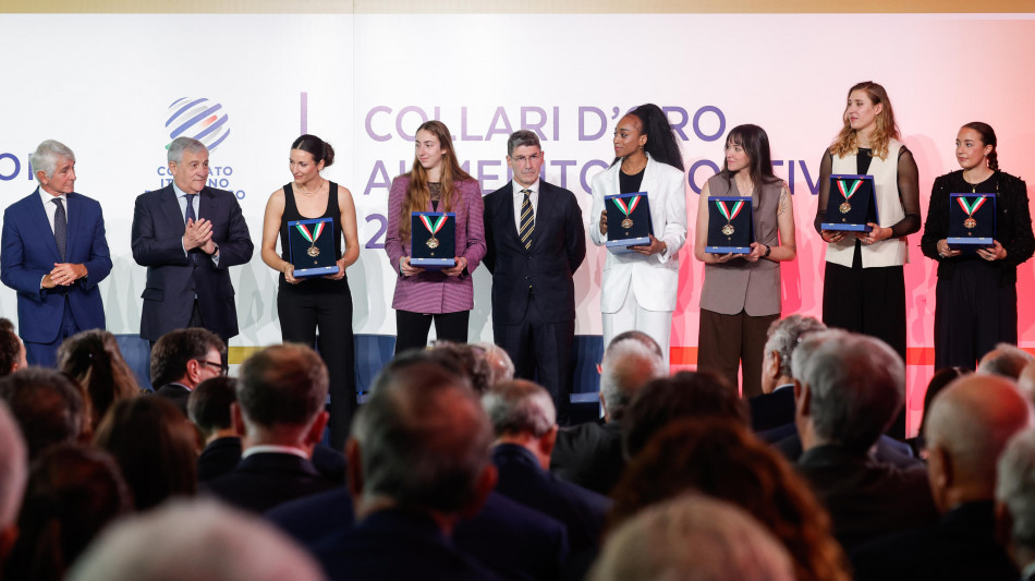 Dal volley d'oro a Furlani, festa dello sport ai Collari d'Oro