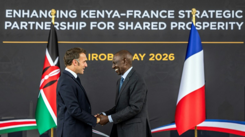Macron arrives in Kenya ahead of Africa summit