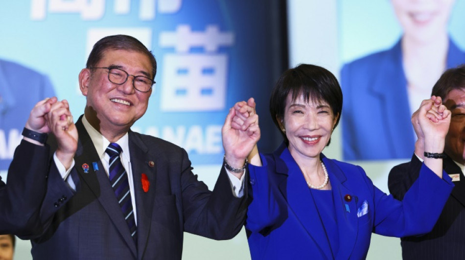 Sanae Takaichi wird Nachfolgerin von Parteichef Shigeru Ishiba in Japan