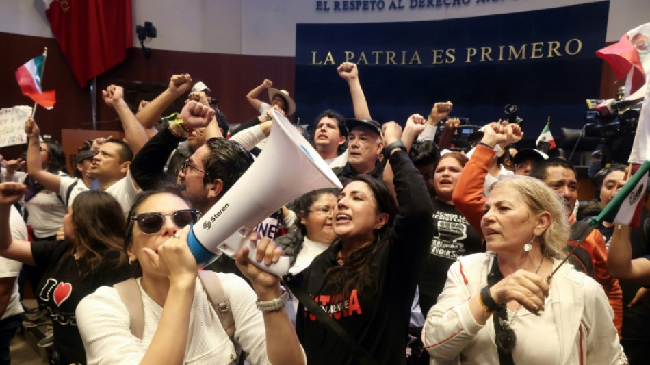 Mexique: les manifestants envahissent le S&eacute;nat et retardent l'explosive r&eacute;forme judiciaire