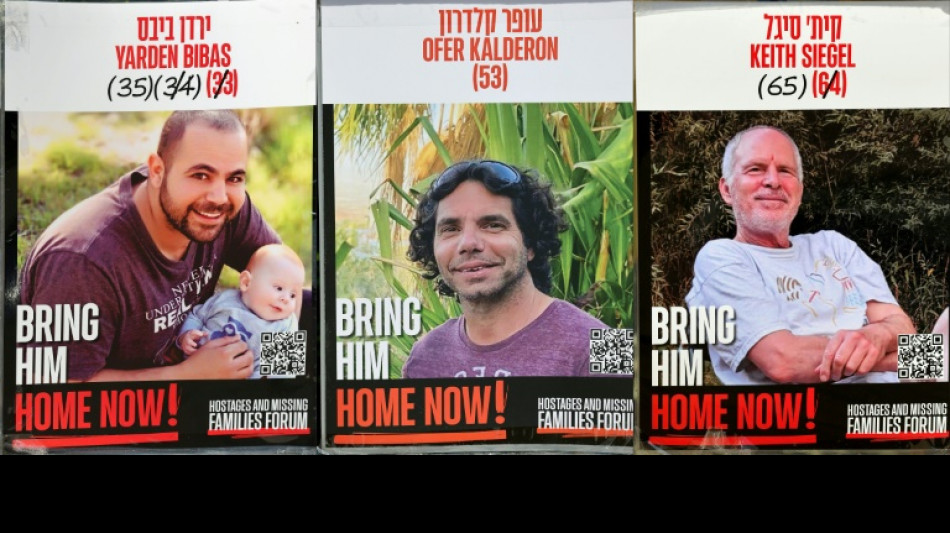 Hamás libera a los rehenes israelíes Yarden Bibas y Ofer Kalderon