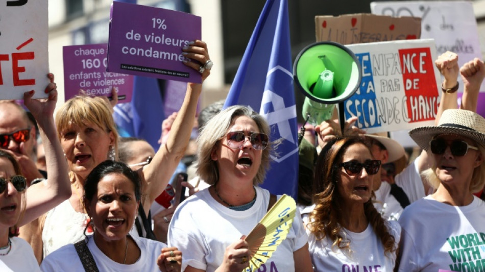 Tens of thousands rally in France against sexual violence