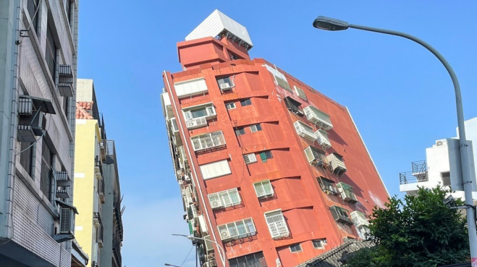 Mehr als 50 Verletzte und mutma&szlig;lich ein Toter bei schwerstem Erdbeben in Taiwan seit 25 Jahren