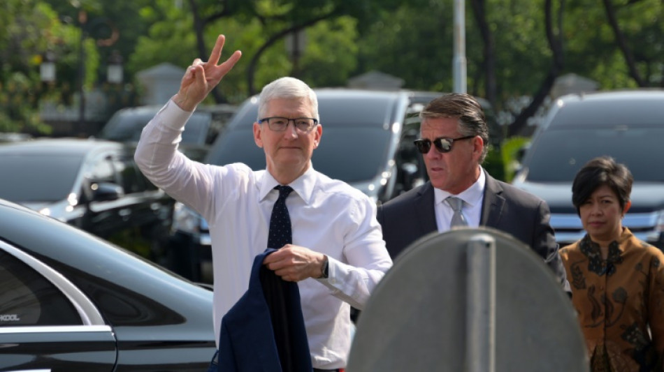 Le patron d'Apple a visit&eacute; la pr&eacute;sidence indon&eacute;sienne pour parler investissements