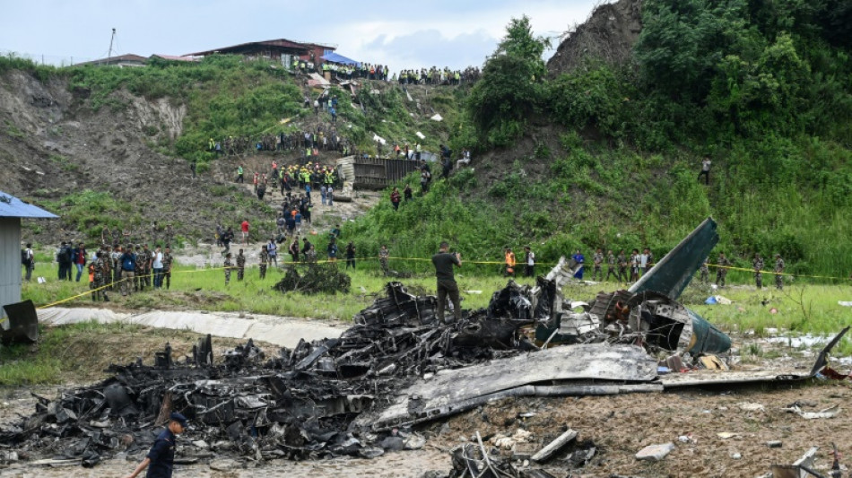 Crash d'un avion au N&eacute;pal:18 morts, le pilote seul survivant