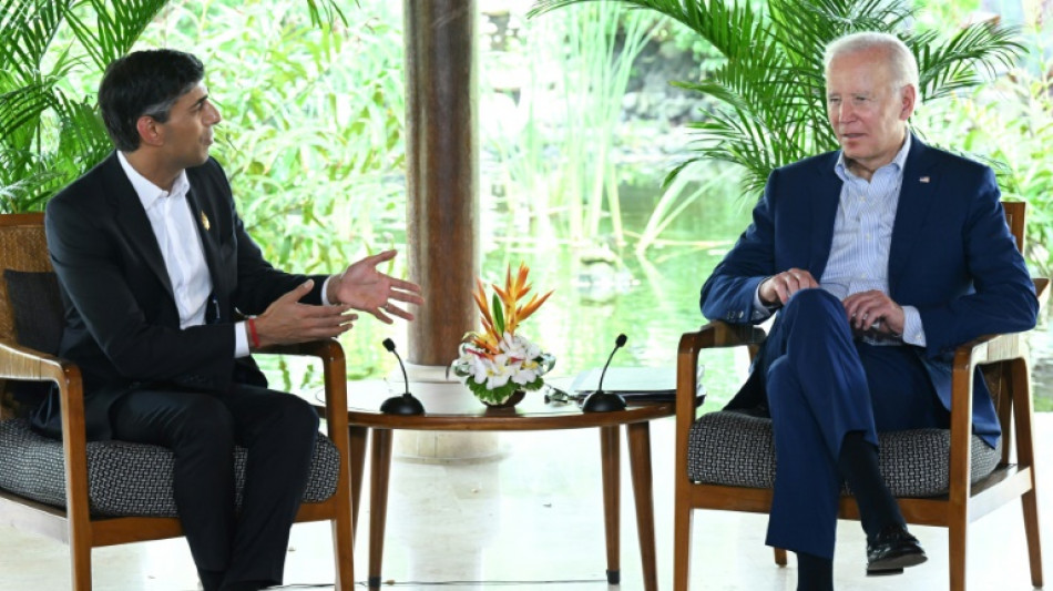 Biden und Sunak verurteilen Angriffe auf Zivilisten in der Ukraine als "barbarisch"