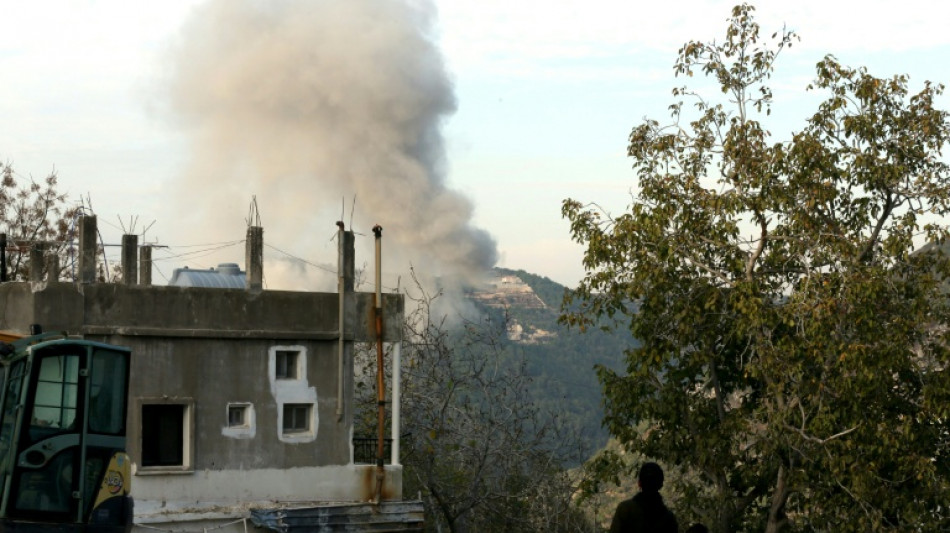 Nouveaux bombardements isra&eacute;liens au Liban, malgr&eacute; les discussions de la veille