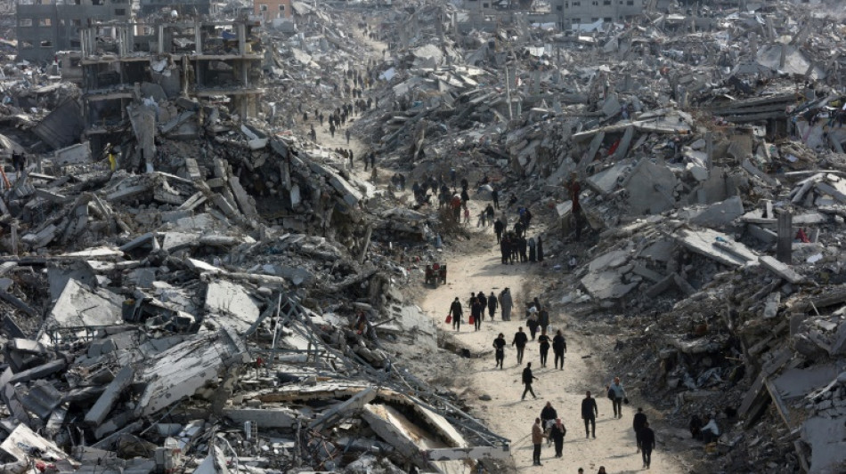A leur retour chez eux, des Gazaouis d&eacute;couvrent ruines et destructions