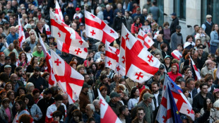 Thousands rally for EU on Georgia independence day