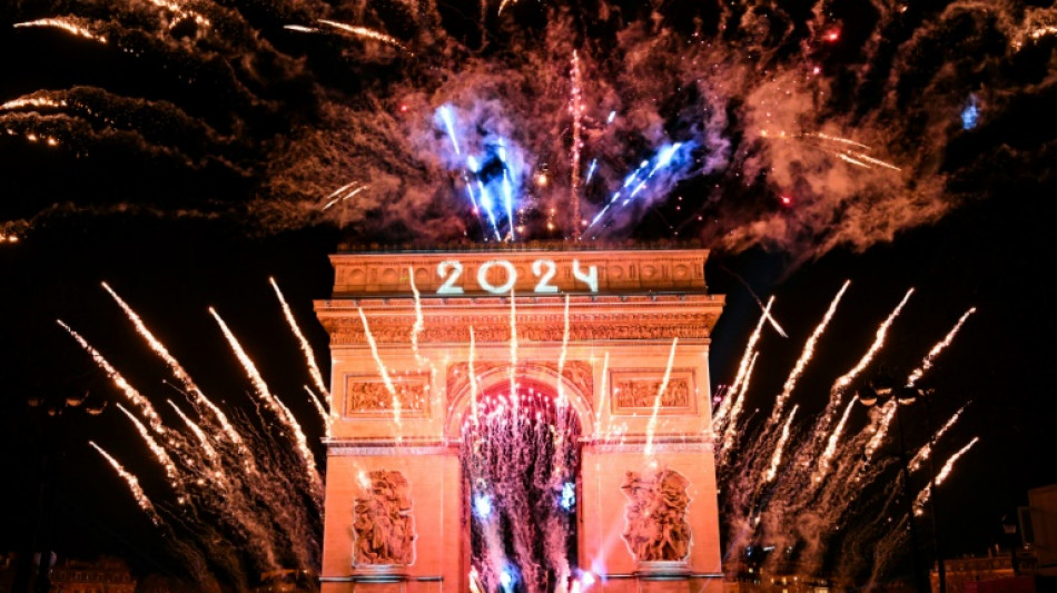 Nouvel An sur les Champs-Elys&eacute;es sous haute s&eacute;curit&eacute; avant les JO